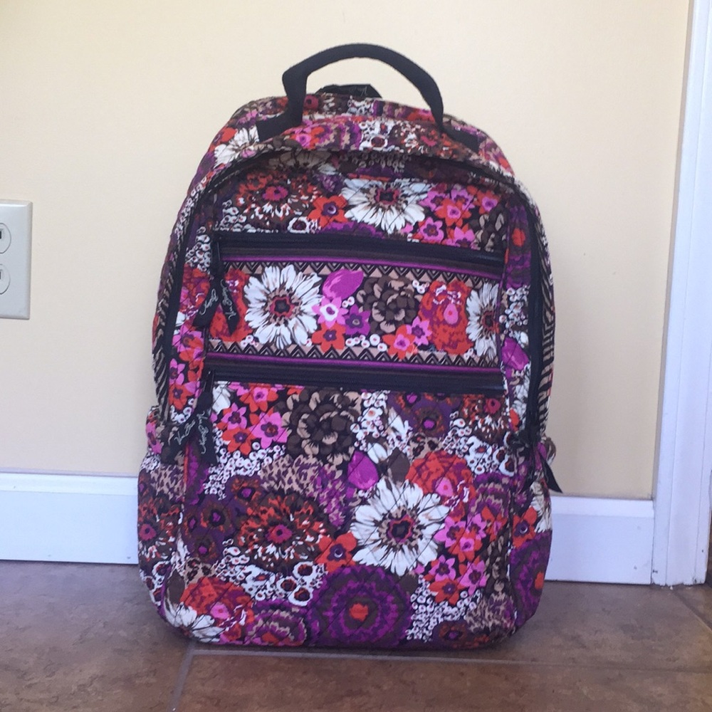 VERA BRADLEY BOOK-BAG LARGE